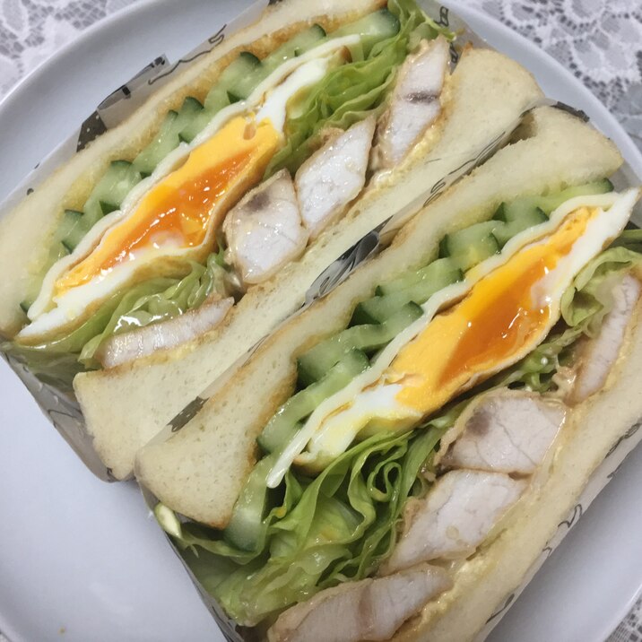 わんぱくサンド★照り焼きフィッシュ★